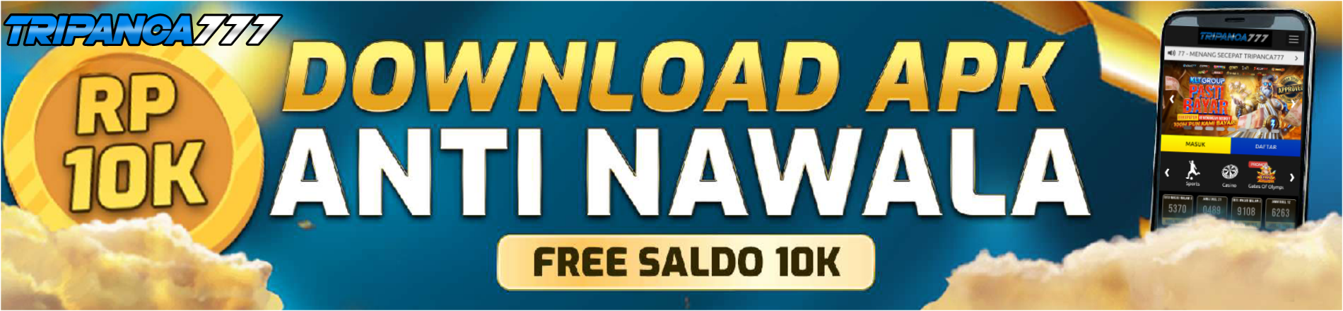 Exclusive Kaos TRIPANCA7777